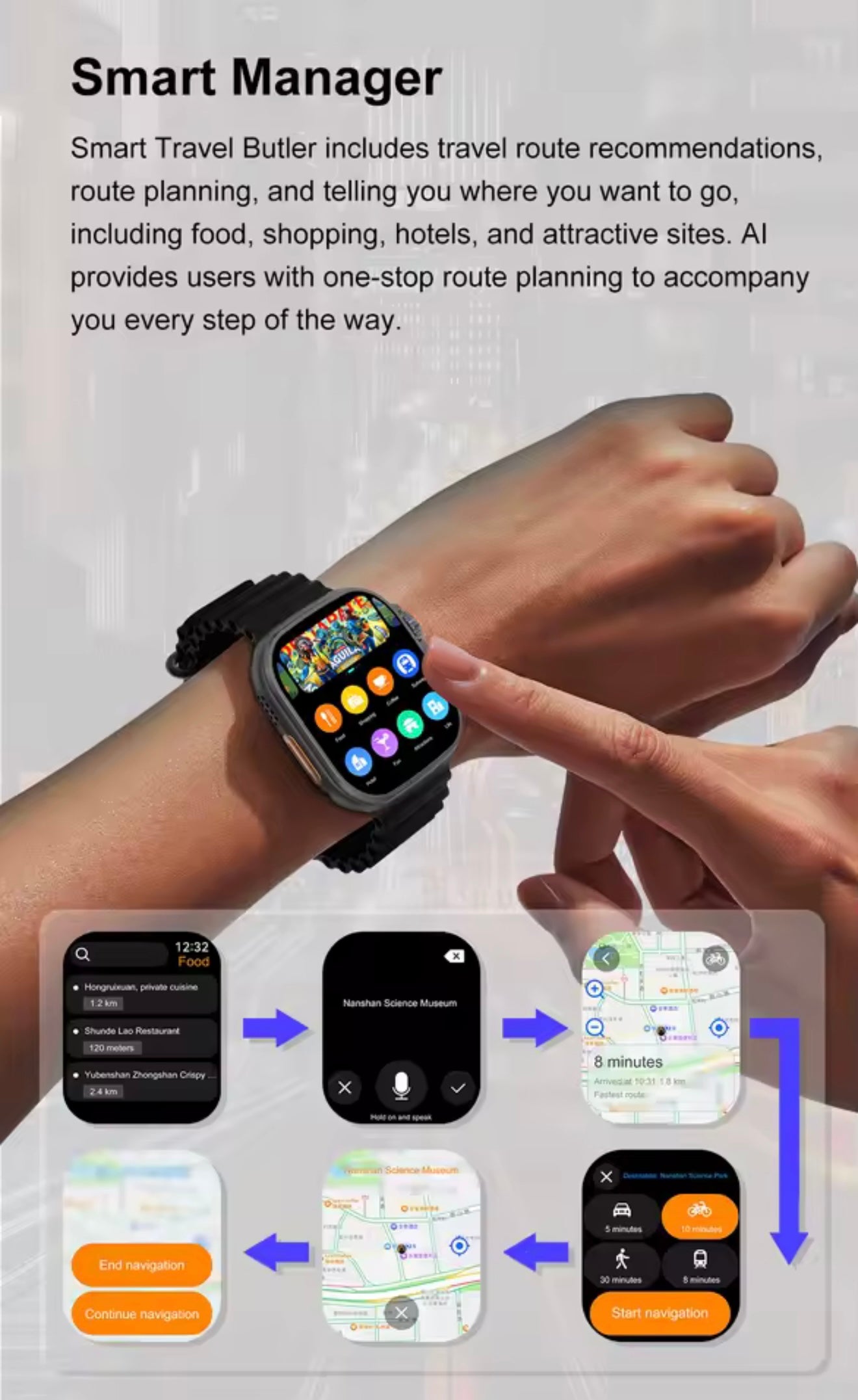 2025 new original watches DT Ultra 3 Pro smart watch men Google map NFC GPS Tracker HD BT call IP68 waterproof Smartwatch Unisex