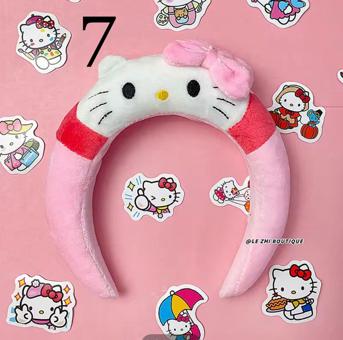 Spa Headband for Face Wash, Hair Accessories, Anime Cartoon Plush Headdress, Gift for Girls, Soft Headband for Face Makeup, Wash, Party, Halloween Christmas.