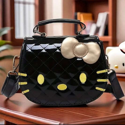 Cute Cat Bag | Kawaii Cross Bag for Girls and Women | Adorable Kitten Wallet Bag, PINK