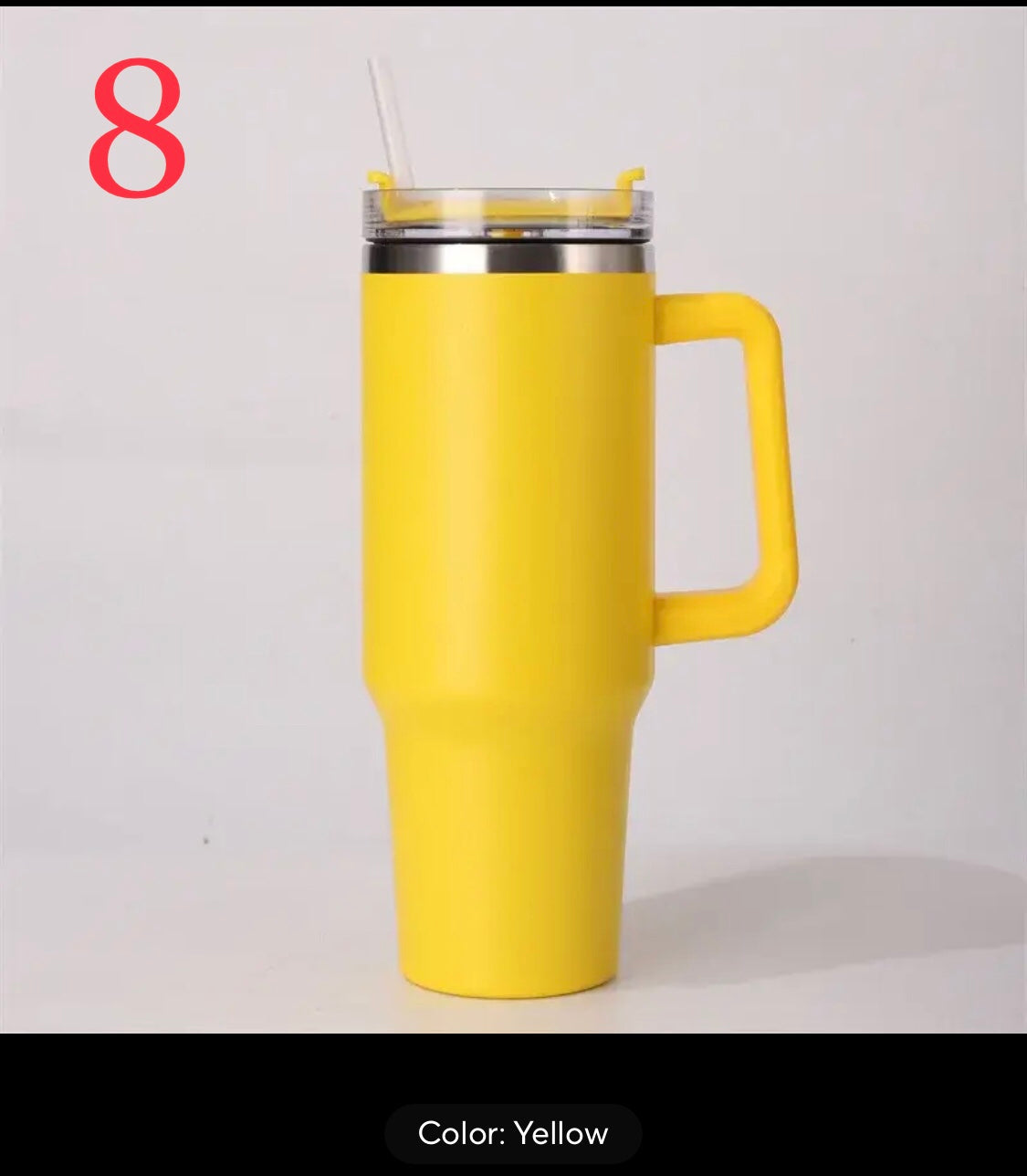 40oz stainless steel insulated water glass, thermal coffee cup