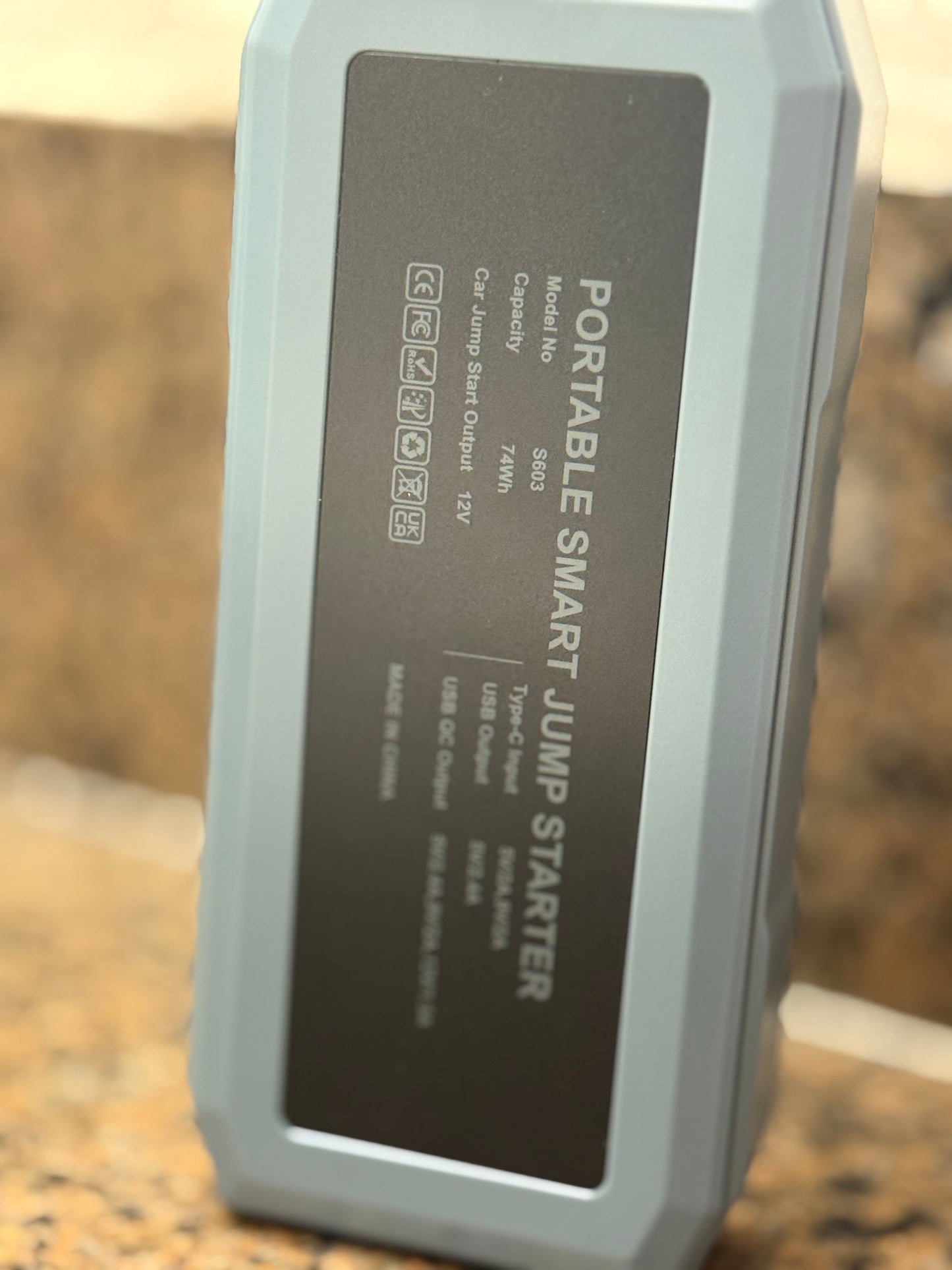 2000A Starter Power Bank, Battery Starter, Car Booster, 12V External Battery, Starter Device for Gasoline Diesel Powerbank