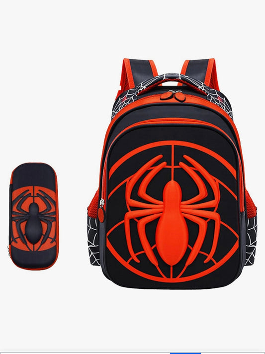 Spiderman School Backpack+Pancil case BLUE