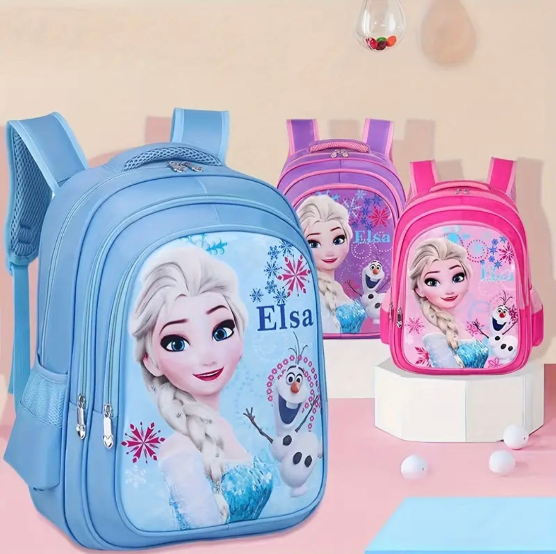 Cartoon Backpack 16 Inch Backpack for Cute Bag Large Capacity Bag Travel Backpack
