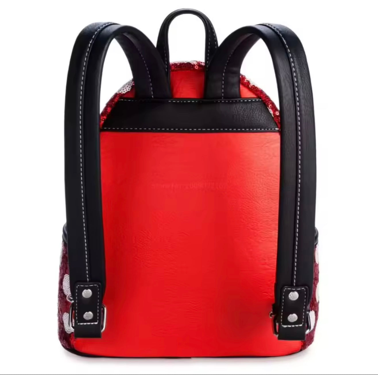 2026 New cute red Minnie backpack, cute cartoon backpack, glitter backpack, travel bag, gift for girl