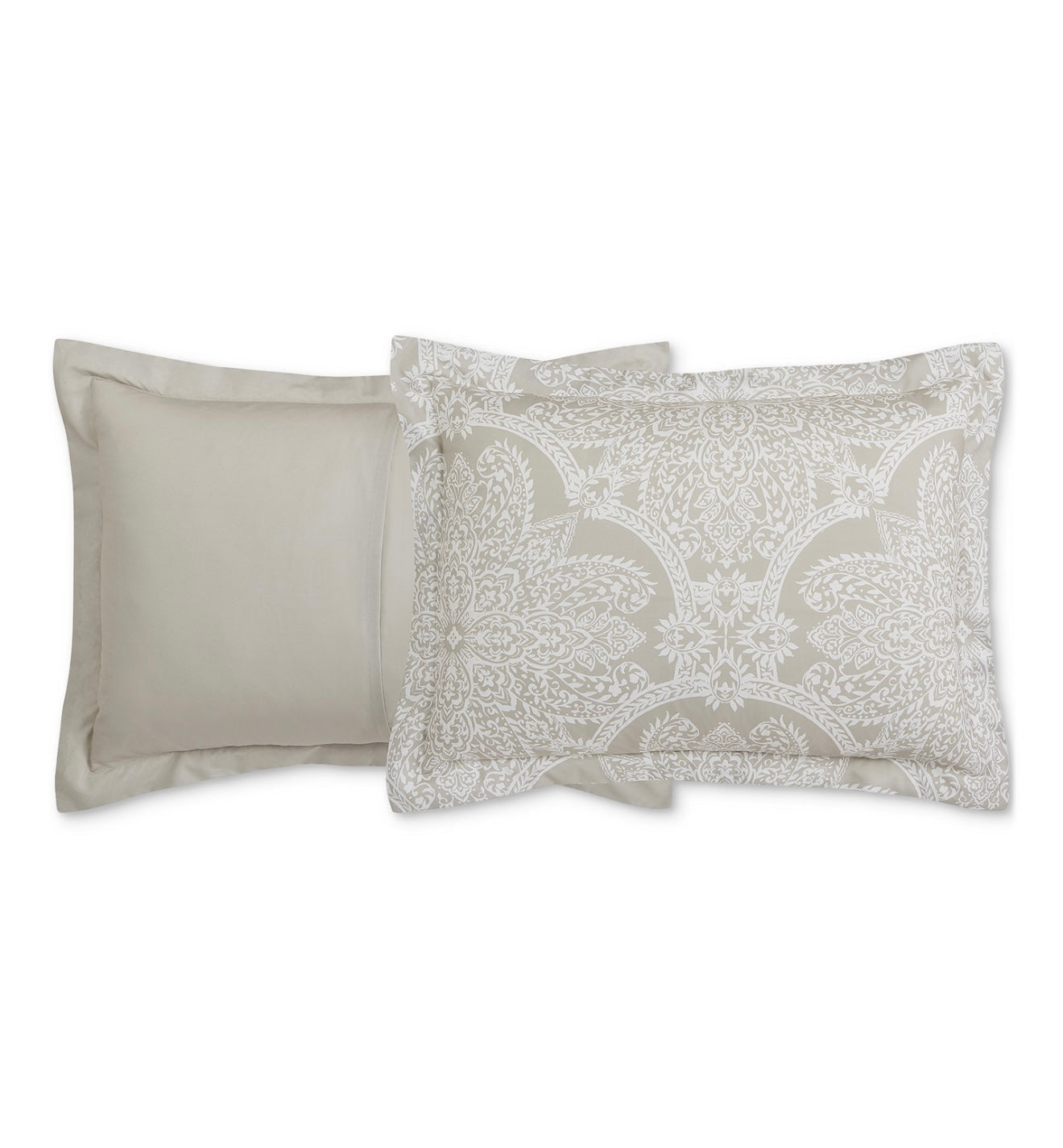 Neutral Damask Comforter set 8pc.