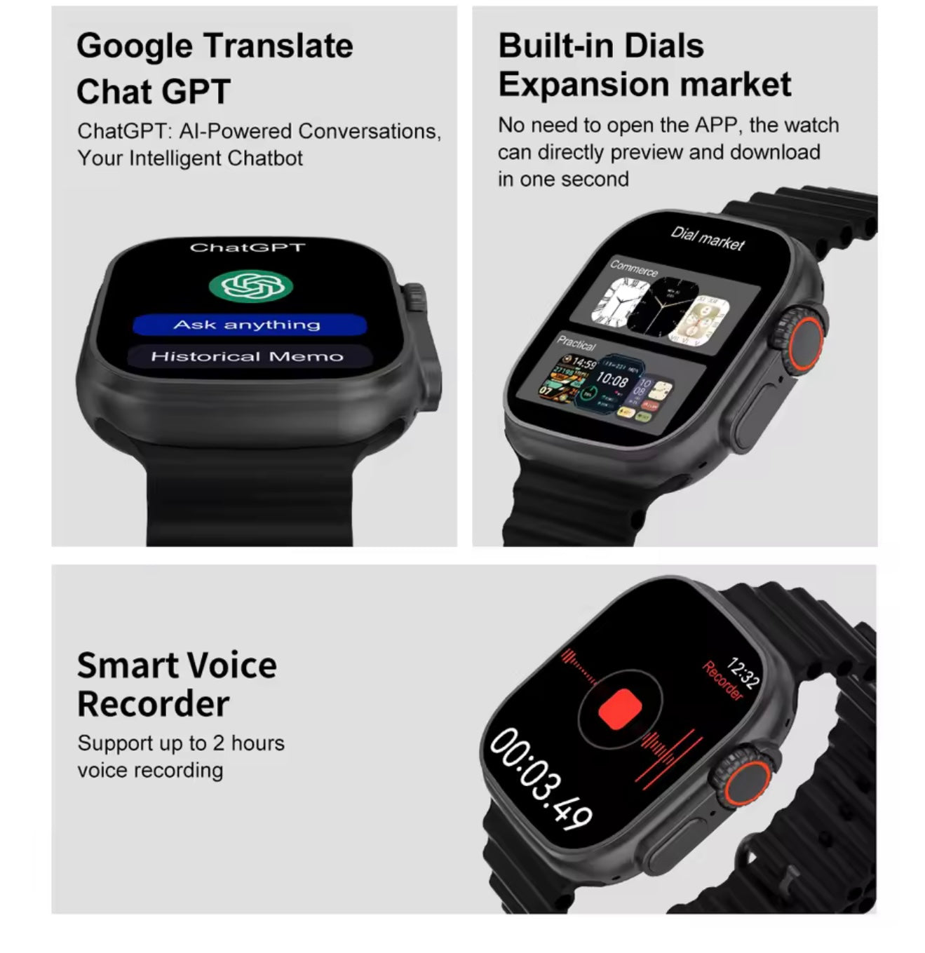 2025 new original watches DT Ultra 3 Pro smart watch men Google map NFC GPS Tracker HD BT call IP68 waterproof Smartwatch Unisex