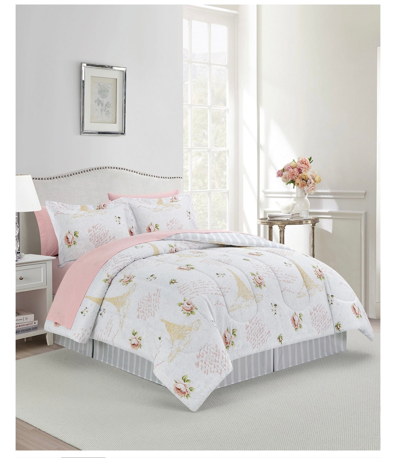 Elodie Comforter Set 8pc.