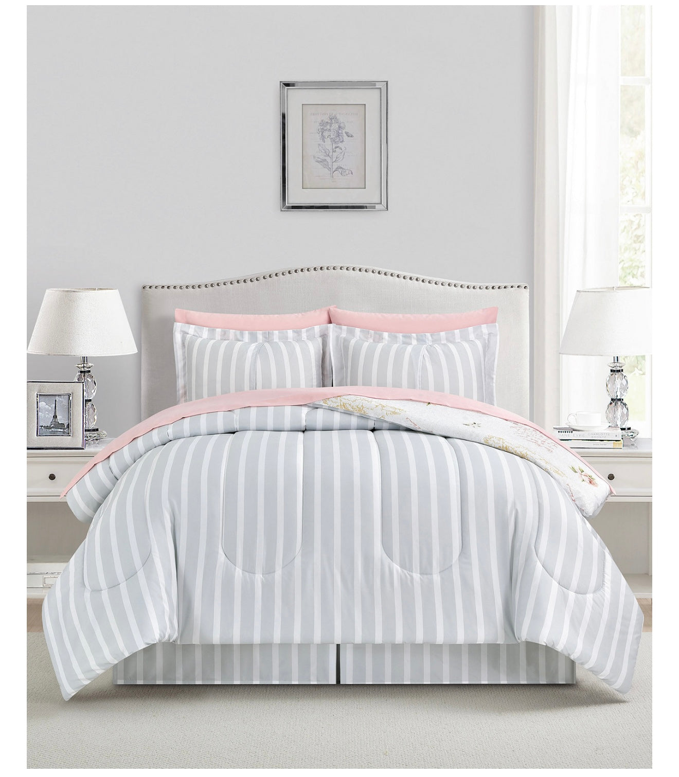 Elodie Comforter Set 8pc.