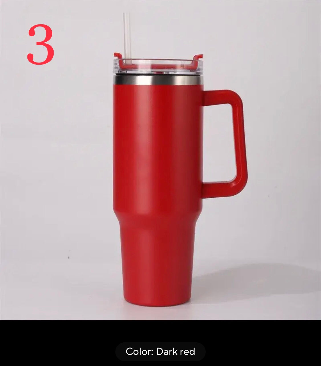 40oz stainless steel insulated water glass, thermal coffee cup