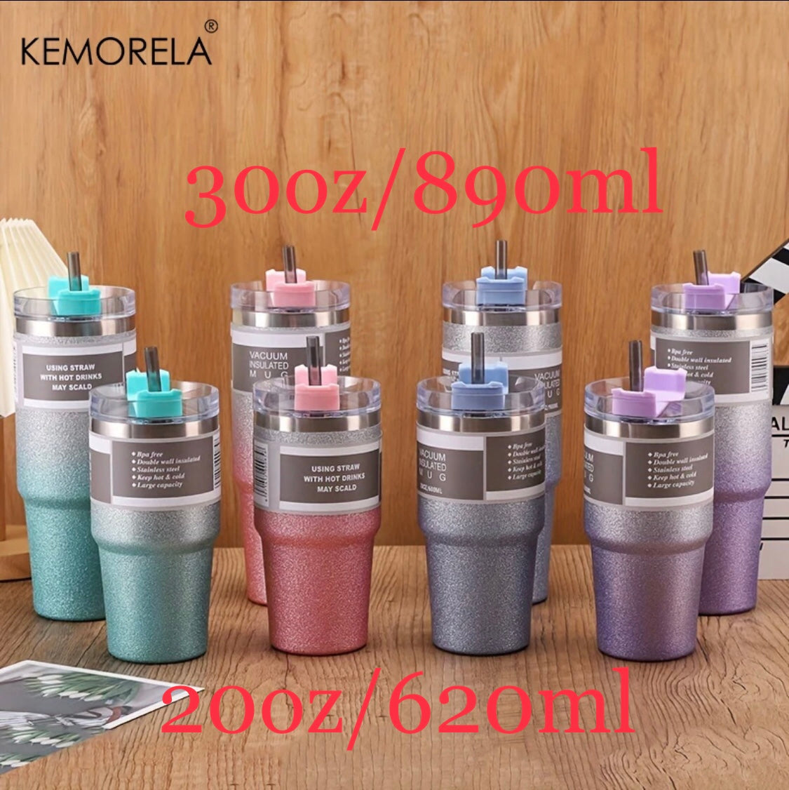 2PCS/20oz/30oz Cup Stainless Steel Glasses