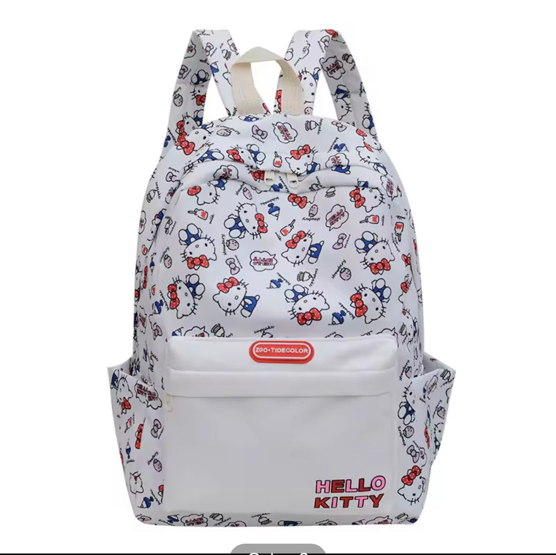 Fashion Hello Kitty Backpack Fashion Cartoon Design Large Capacity Multifunctional School Backpack