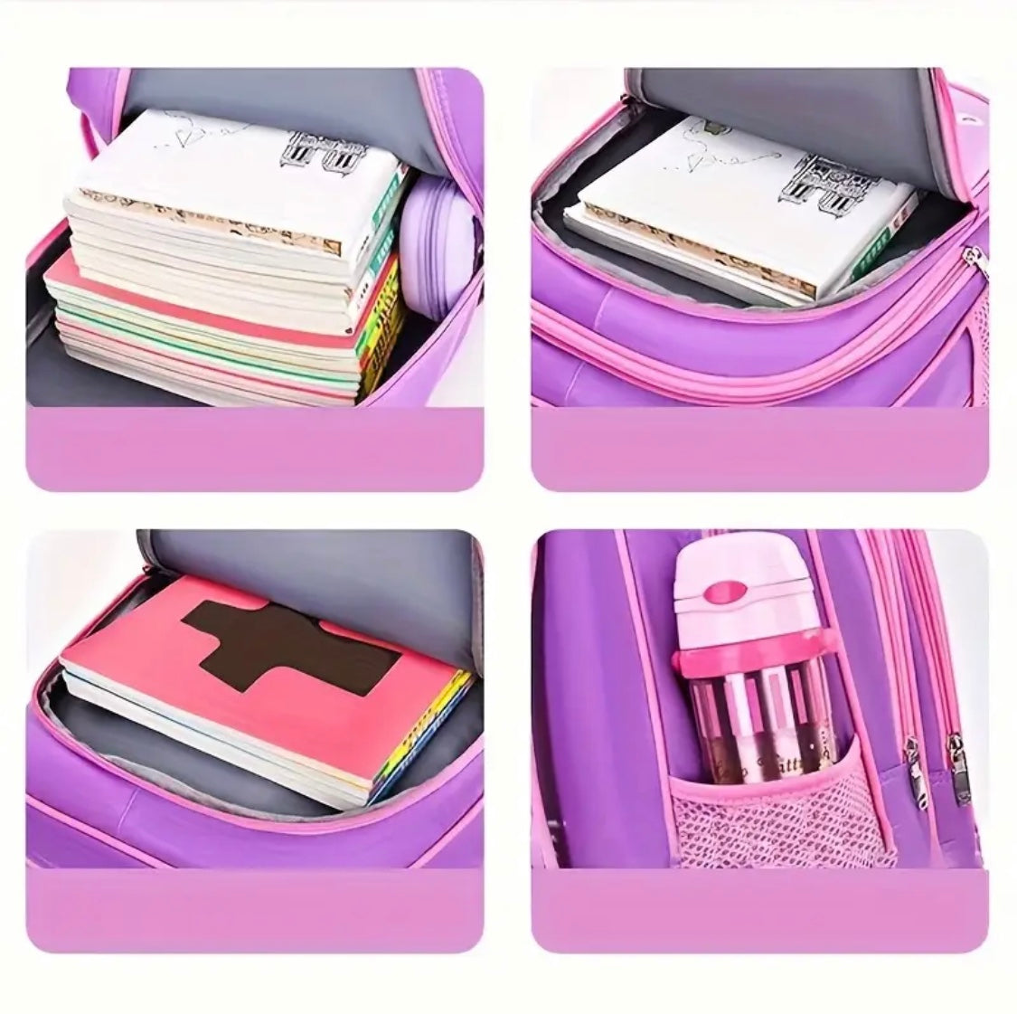 Cartoon Backpack 16 Inch Backpack for Cute Bag Large Capacity Bag Travel Backpack